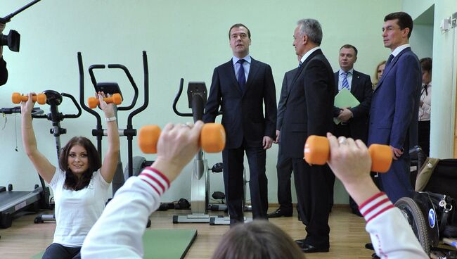 Д.Медведев посетил МГГЭИ