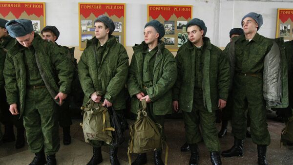 Работа областного сборного пункта военного комиссариата Новосибирской области