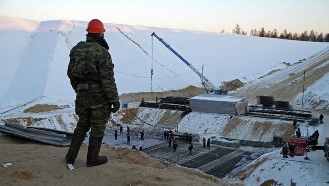 Строительство космодрома Восточный