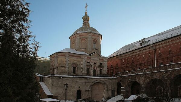 Высокопетровский монастырь, церковь Петра и Павла. Архив