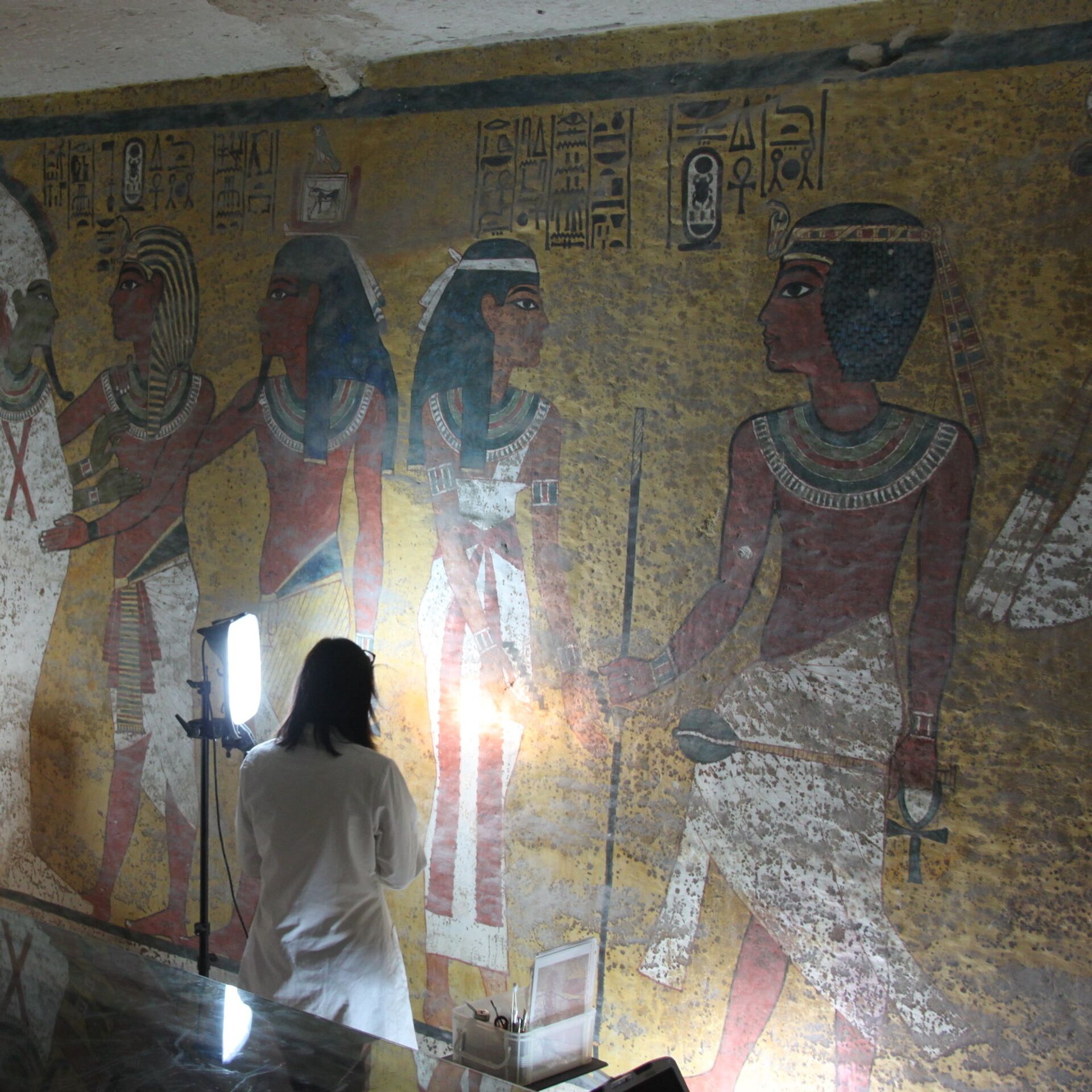 Мумию фараона Тутанхамона в Египте переместят на новое место - РИА Новости,  19.08.2015