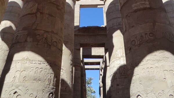 Карнакский храм в Луксоре, Египет. Архивное фото