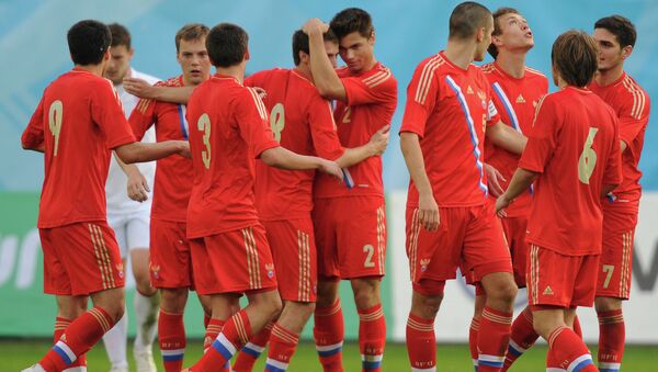Игроки молодежной сборной России