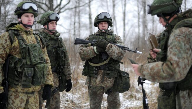 Новая боевая экипировка для военнослужащих сухопутных войск