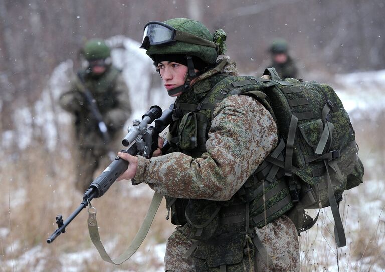 Новая боевая экипировка для военнослужащих сухопутных войск