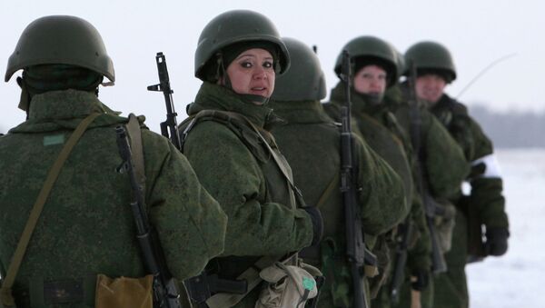 Подготовка военнослужащих по контракту среди женщин