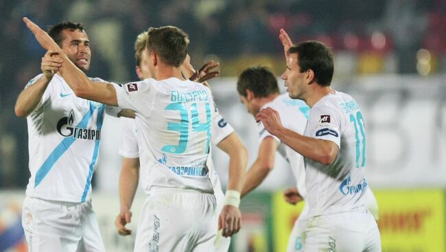 Футболисты  Зенита