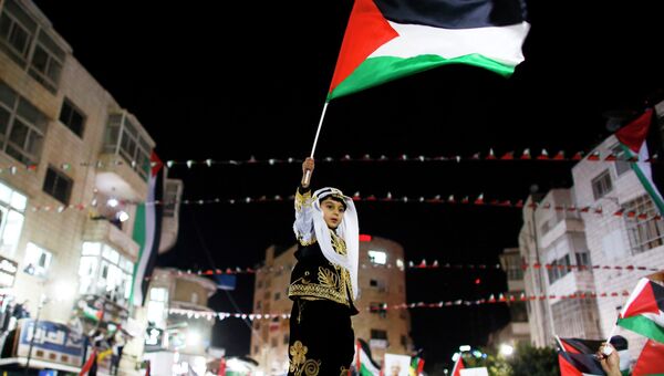 Палестинцы празднуют победу в Генассамблее ООН