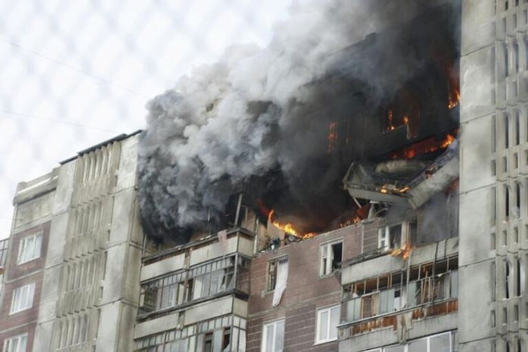 Взрыв в жилом доме в Томске