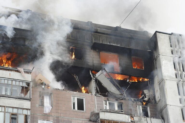 Взрыв в жилом доме в Томске