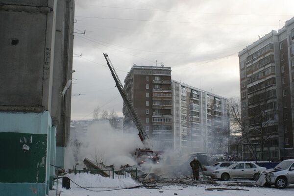 Взрыв в жилом доме в Томске