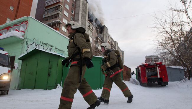 Взрыв бытового газа в жилом доме в Томске