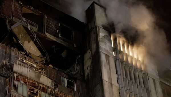 Взрыв бытового газа в жилом доме в Томске, архивное фото