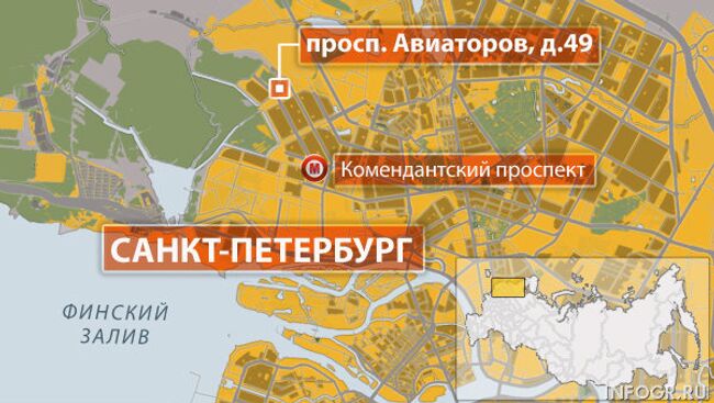 Проспект Авиаторов д. 49 в Петербурге