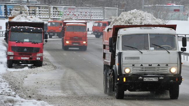 Работа снегоплавильного пункта