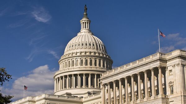 Здание американского Сената в Вашингтоне. Архивное фото.