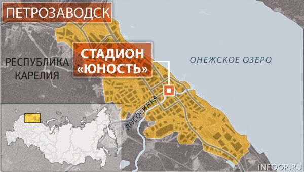 Карта Петрозаводска