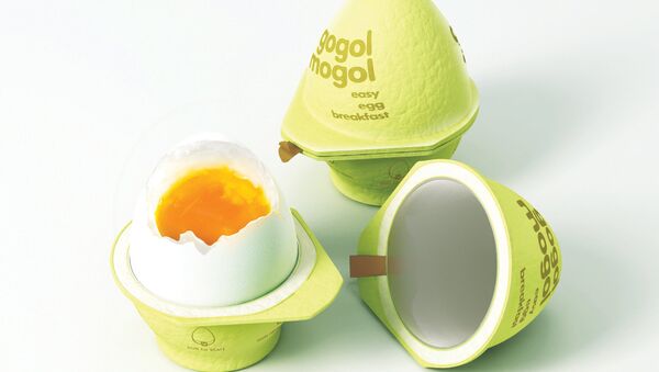 Саморазогревающаяся упаковка для яиц
