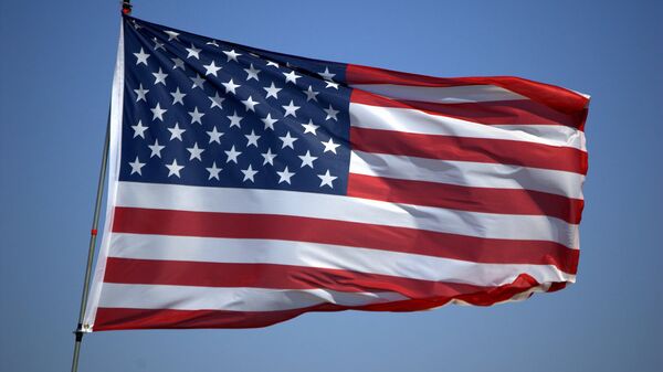Американский флаг, архивное фото