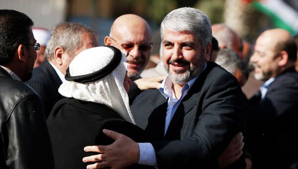 Глава политбюро ХАМАС Халед Машааль прибыл в сектор Газа