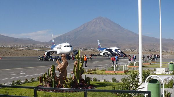 Аэропорт города Арекипа, Перу