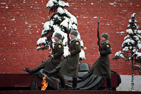 Смена полка красная площадь