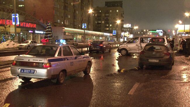 Разбойное нападение на Звенигородском шоссе в Москве