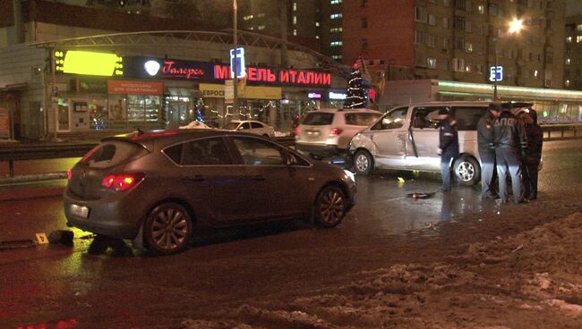 Разбойное нападение на Звенигородском шоссе в Москве