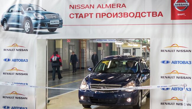 Начало производства Nissan Almera на АвтоВАЗе