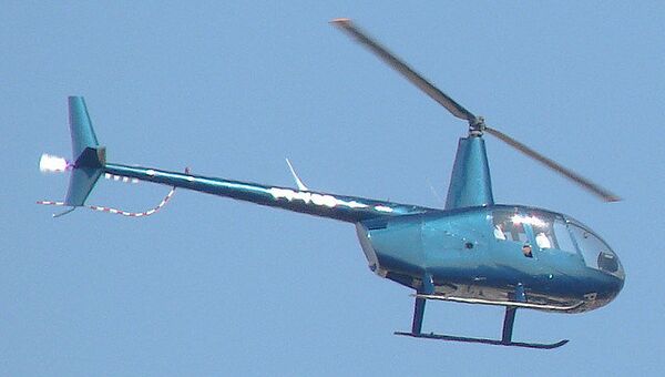 Вертолет Robinson R44. Архив