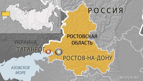 Карта Таганрога