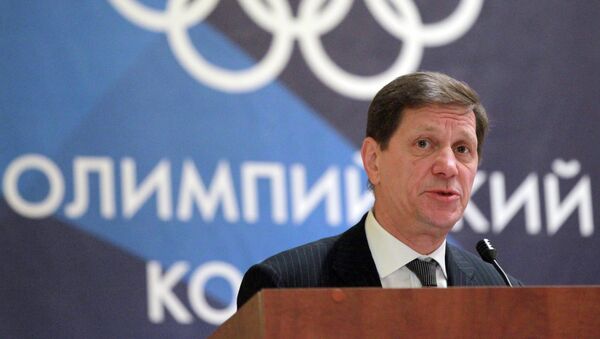 Президент Олимпийского комитета России Александр Жуков. Архивное фото
