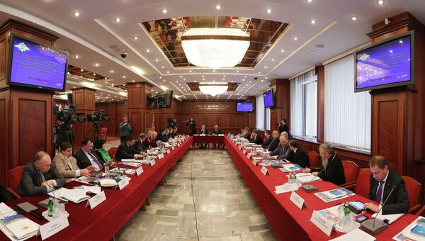 Заседание общественного совета при МВД России, архивное фото