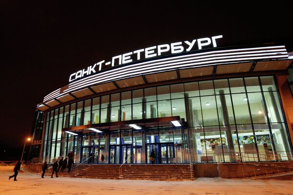 Здание казанского Центра волейбола Санкт-Петербург