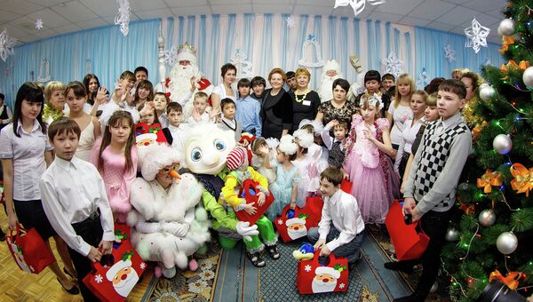 Празднование дня рождения детского дома «Аистенок» в Нижневартовске