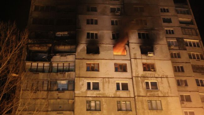 Взрыв жилого дома в Харькове