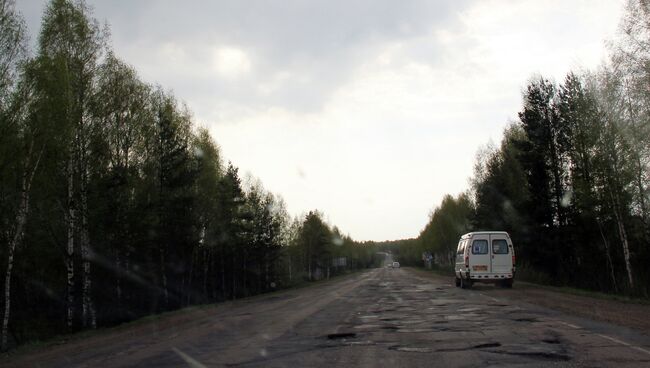 Дорога Кострома-Верхнеспасское