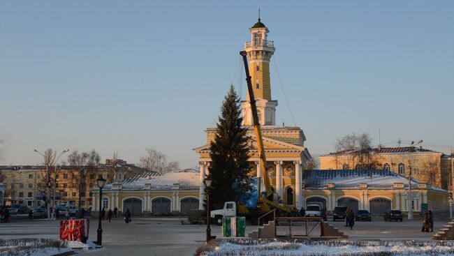 Городская елка Костромы