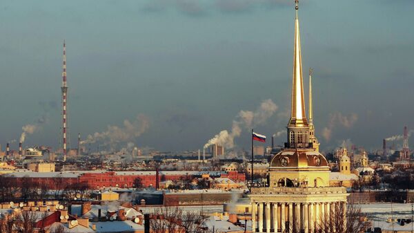 Вид Санкт-Петербурга. Архивное фото