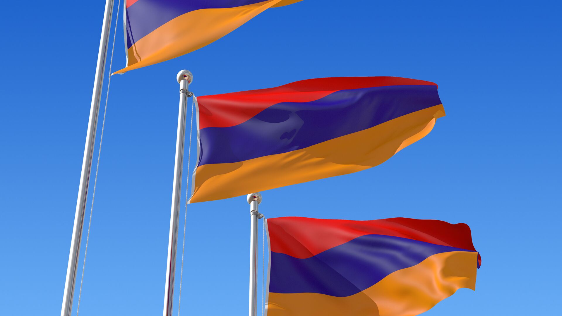 Флаг Армении - РИА Новости, 1920, 10.03.2023
