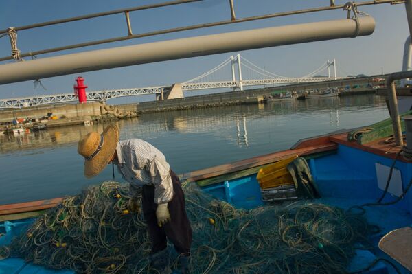 Южнокорейский рыбак