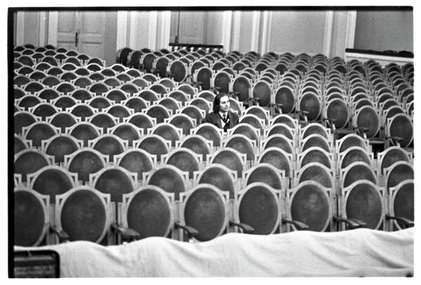  Альфред Шнитке в Большом зале московской консерватории, 1986