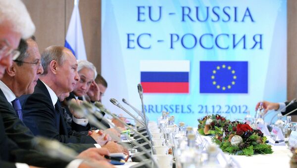 Саммит Россия-ЕС в Брюсселе в 2012 году