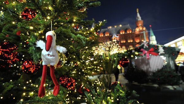 Рождественская ярмарка в Москве