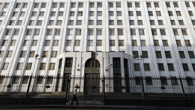 Здание Министерства обороны Российской Федерации, архивное фото