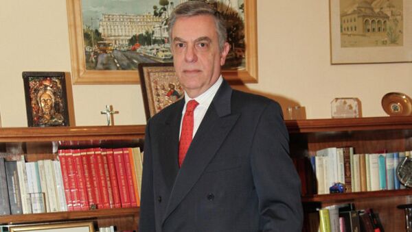 Посол Греции в России Михаил Спинеллис