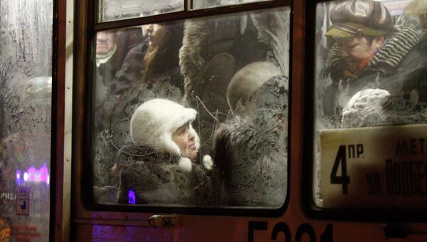 Московский трамвай. Архивное фото