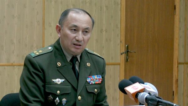Первый заместитель директора пограничной службы Казахстана Турганбек Стамбеков
