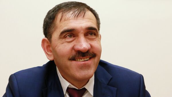 Глава Республики Ингушетия Юнус-Бек Евкуров
