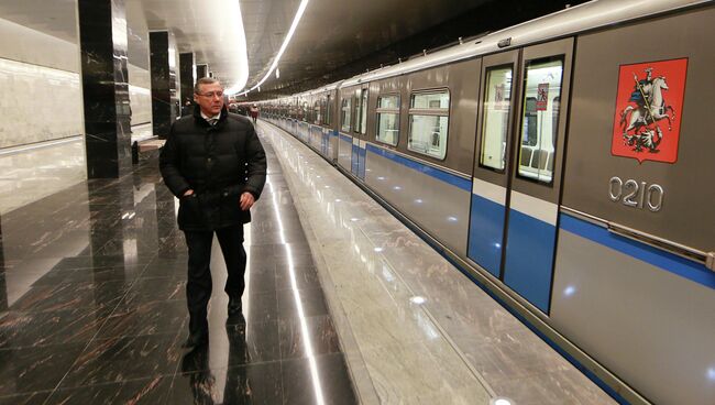 Начальник Московского метрополитена Иван Беседин. Архивное фото